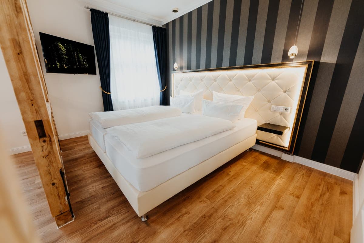 Junior-Suite Glashaus Wohnbereich